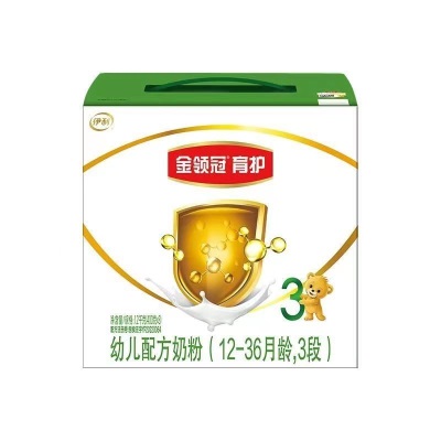 消费全返【新国标】金领冠育护3段1200g盒装 幼儿配方奶粉 正品 批发